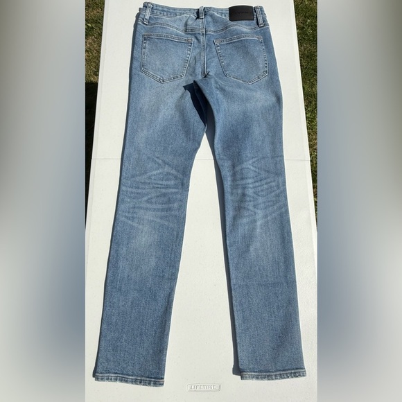 Express NWT‎ Women's Medium Wash Skinny Blue Jeans 28/32 - Picture 9 of 9